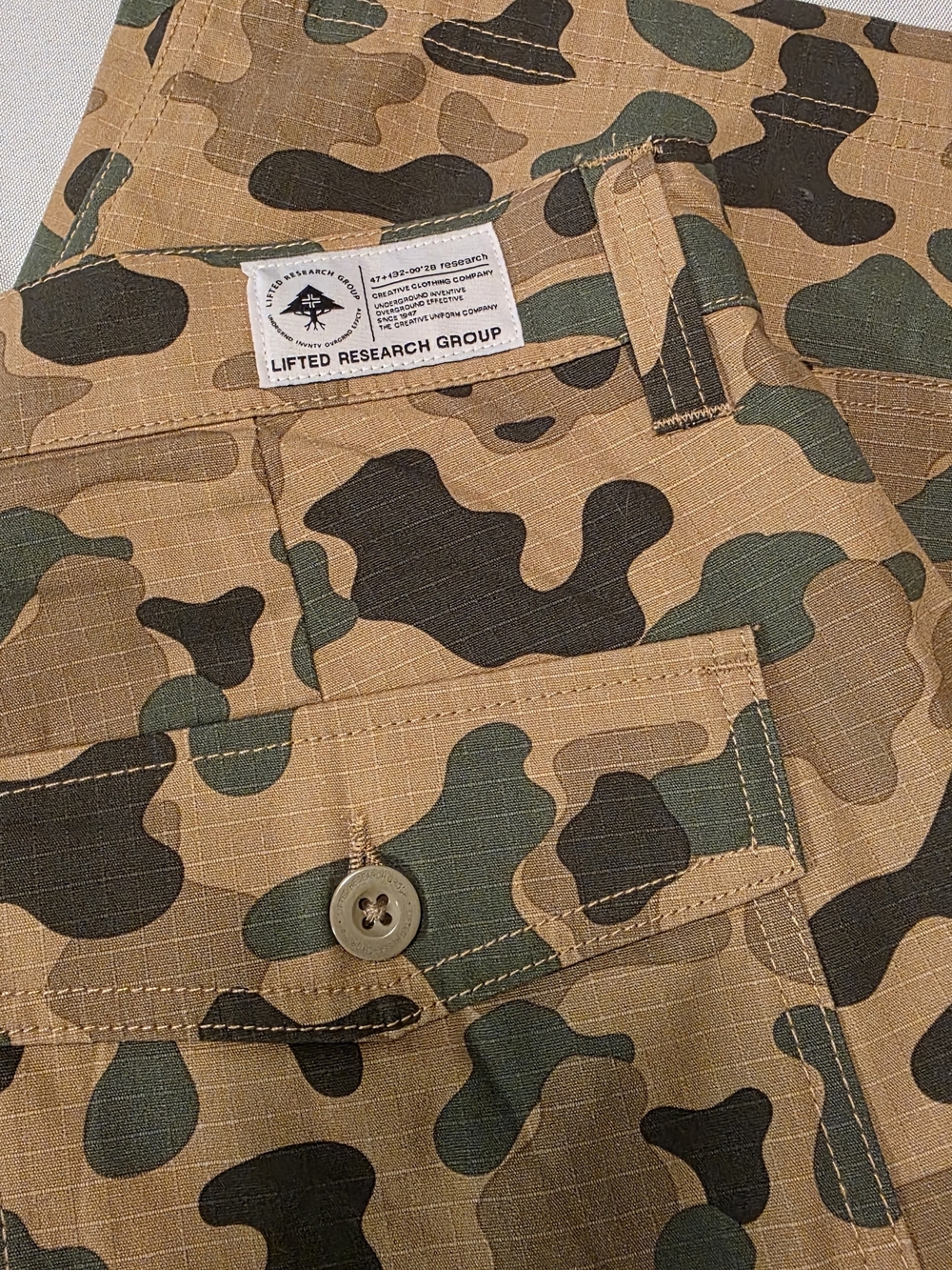 Lifted Research Group (LRG) Camo Cargo Shorts